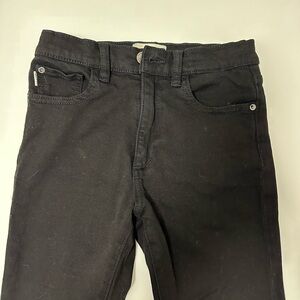 DL1961 girls black stretch jeans, size 12